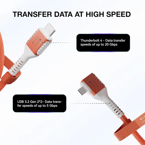 Vista 5 de 13FT Link Cable for Meta Quest 32Pro Headset Accessories, Thunderbolt 4.0 USB3.2 High Speed Data Transfer, PD100w 3A Fast Charging Cable Type C to C