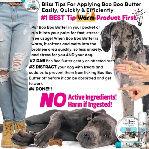 Vista 7 de The Blissful Dog 1 oz TIN Great Dane Booboo Butter