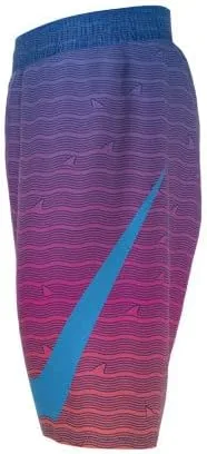 Vista 3 de Nike Nike Swim Boys Shark Stripe Breaker 8" Volley Sh, Azul (Photo Blue)