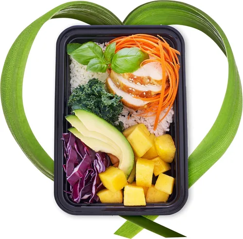 Vista 8 de Igluu Meal Prep Contenedores reutilizables (paquete de 10) 1 compartimento – 28oz Recipientes para alimentos con tapas, apilables, aptos