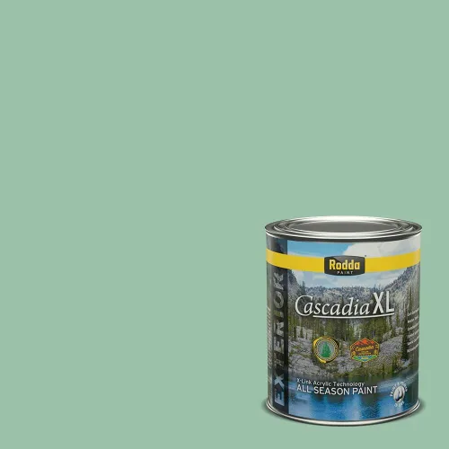 Vista 99 de Rodda Paint CASCADIA XL - Pintura satinada e imprimación para exteriores en uno, cuarto de galón, Aimee