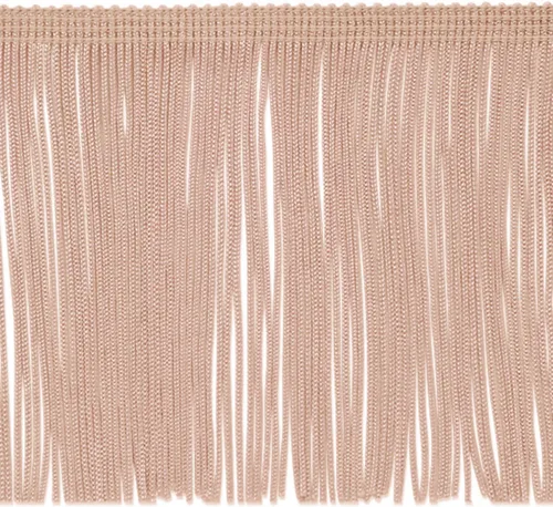 Vista 40 de Trims by The Yard Borde de flecos de cadeneta de 6 pulgadas, poliéster, decorativo, versátil para C rosa rubor (corte de 5 yardas)