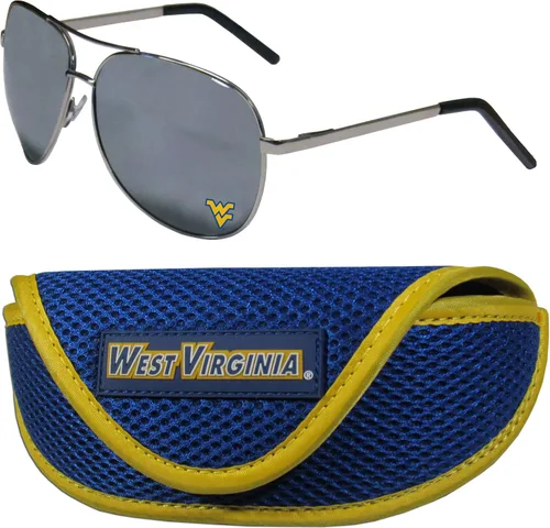 Vista 12 de Siskiyou Sports Arkansas Razorbacks Aviator Sunglasses and Sports Case