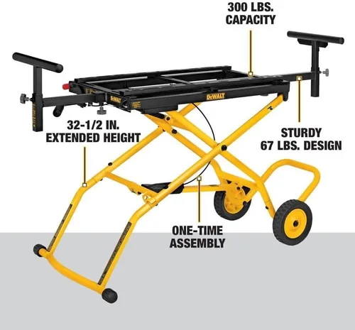 Vista 2 de DeWalt sSierra de inglete dwx726DWX726 soporte con ruedasRolling Soporte