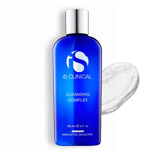Vista 6 de iS CLINICAL Complejo Limpiador, 3en1 Limpiador facial suave para poros profundos y removedor de maquillaje, ayuda para piel propensa al acné