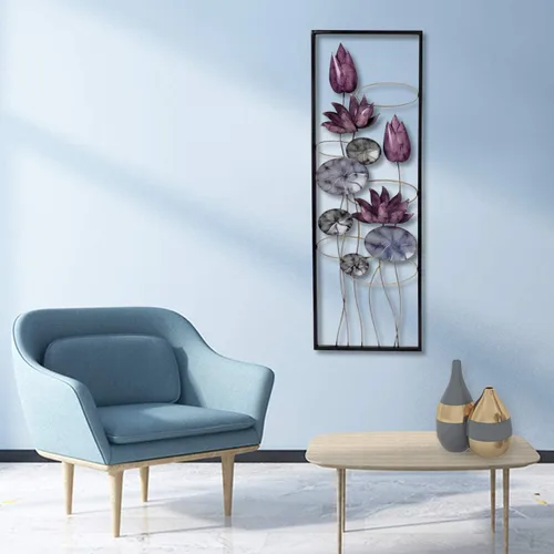 Vista 9 de All American Collection - Decoración de pared chic y moderna de aluminio y metal con marco