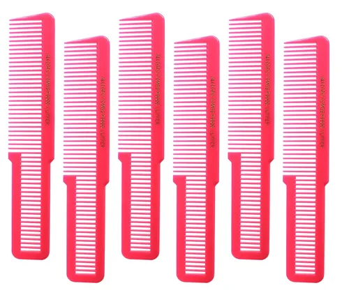 Vista 10 de Allegro Combs 9000 Clipper corte mezcla desvanecimiento Peines 6 Pk. (negro)