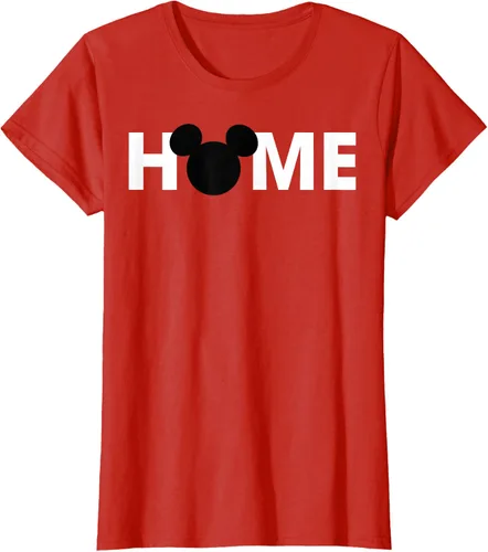 Vista 37 de Disney Mickey And Friends Mickey Silhouette Home - Camiseta, gris, S Gris Oscuro