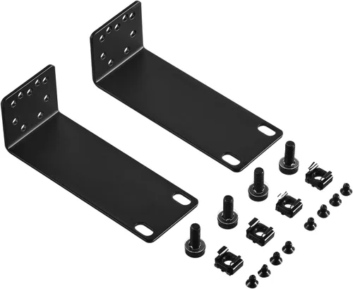 Vista 8 de Kit de oído para rack TP-Link de 19 pulgadas para interruptores de montaje en rack 1U Extensor de ancho de 17.3 a 19 pulgadas