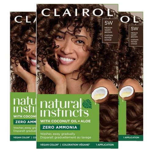 Vista 14 de Clairol Natural Instincts - Tinte semipermanente para el cabello, color negro 2, paquete de 1 unidad