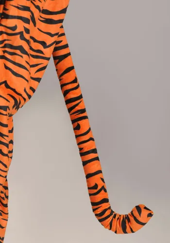 Vista 5 de Disfraz Tigre Jawesome para Adultos Multicolor
