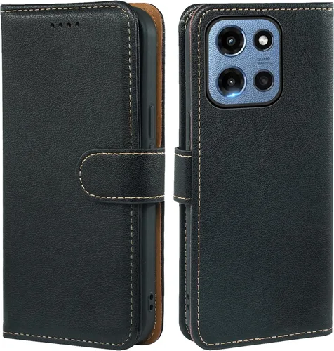 Vista 15 de Funda tipo cartera para Motorola Moto G Power 2026/2025, con bloqueo RFID, de piel sintética, para Moto G Power 2026, cierre magnético, tarjetero