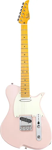 Vista 10 de Vola Guitarra eléctrica Vasti MC Candy Apple Red Gloss Hecho a mano en Japón MIJ Gotoh Bridge Gotoh Bloqueo Tuner 6 Cuerdas Moderno C Cuello Para