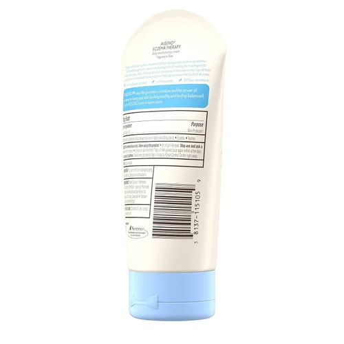 Vista 5 de Aveeno Crema hidratante para terapia de eccema, 5 onzas