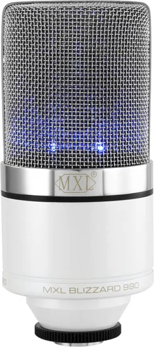 Vista 10 de MXL 990, micrófono de condensador con Shockmount
