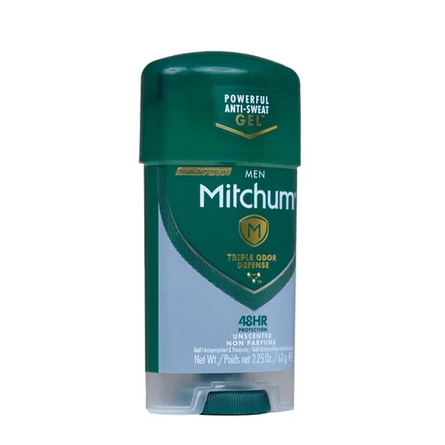 Vista 2 de Mitchum Clear Gel anti-perspirant & Deodorant, sin perfume para hombre, 2,25 oz
