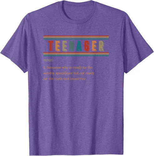 Vista 6 de Camiseta divertida de regalo de cumpleaños para niñas y niños y adolescentes, Negro, S