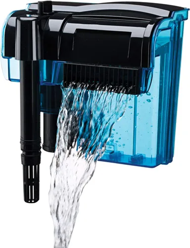 Vista 19 de Penn-Plax Filtro de alimentación Cascade 20 – Mini filtro colgante con filtración cuádruple – Ideal para instalaciones de agua dulce y salada