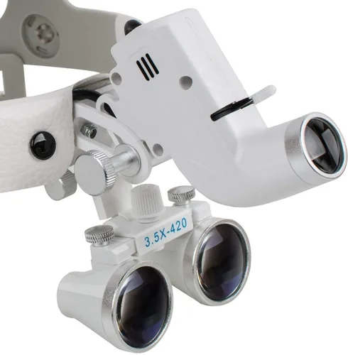 Vista 6 de BoNew 5W Diadema Lámpara Luz con Lupas Ópticas Plata DY-106