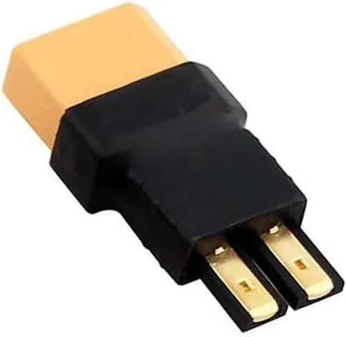 Vista 3 de Adaptador de conector de batería RC LiPo de 2 pares compatible con T/R Plug Batería a XT90 Macho Hembra Conectores ESC Cargador