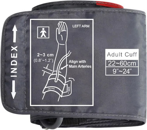 Vista 9 de Brazalete pediátrico de presión arterial para niños y mujeres, brazalete de repuesto para niños pequeños