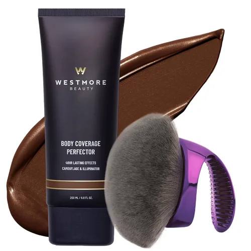 Vista 24 de Westmore Beauty Perfector y cepillo de cobertura corporal - Maquillaje Resplandor fresco 1C