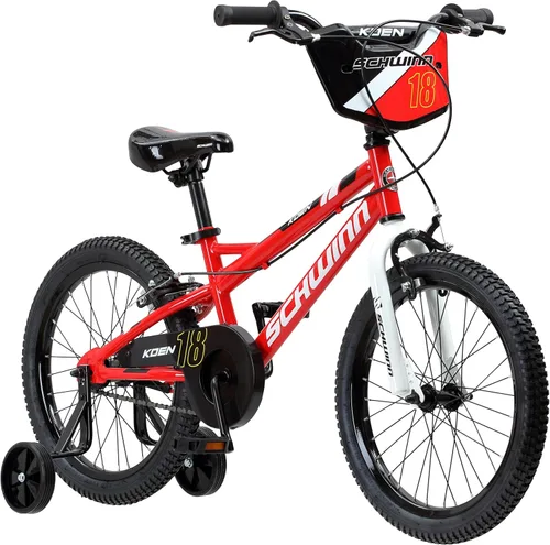 Vista 6 de Schwinn Elm y Koen Bicicleta o Bicicleta de Equilibrio, Bicicleta de 12-18 Pulgadas para Niños de 2-13 Años, Negro, Azul, Rojo, Verde Azulado, Rosa