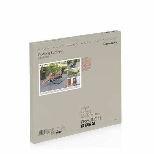 Vista 12 de Tumbona Mecedora Orbital Plegable Rockorb InnovaGoods