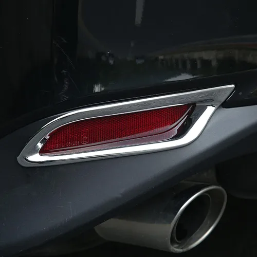 Vista 6 de Xotic Tech - Kit combinado de luces antiniebla y luz trasera para parabrisas, marco de bisel de párpado, cromado, compatible con Toyota Camry