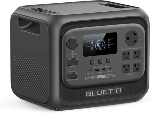 Vista 16 de BLUETTI Generador solar Elite 300 con panel solar de 350W incluido