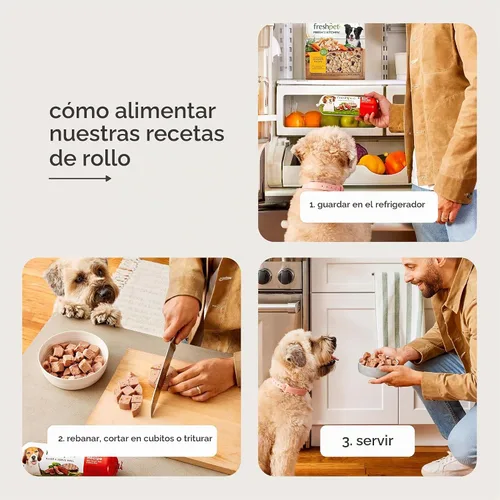 Vista 8 de Rollo multiproteína Select para perros pequeños, 1 libra