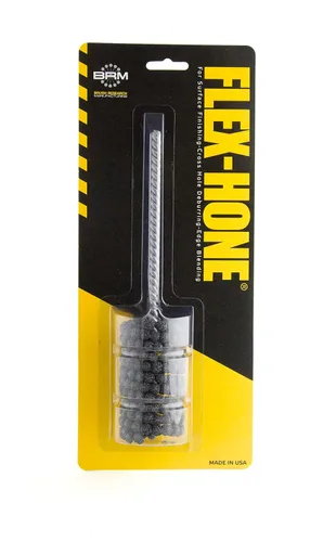 Vista 119 de Brush Research pulidor cilíndrico FLEX-HONE, serie BD, abrasivo de carburo de silicio, 1