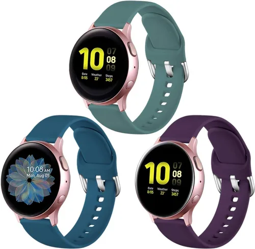 Vista 15 de Lerobo - Bandas compatibles con Samsung Galaxy Watch Active/Active 2 de 1.57 y 1.73 pulgadas/Galaxy Watch 1.65 pulgadas. Correa de reloj para Arena