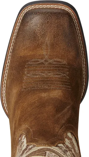 Vista 2 de Ariat - Botas deportivas para hombre, diseño de puntera redonda Gamuza moca antigua/estampado de camuflaje arena