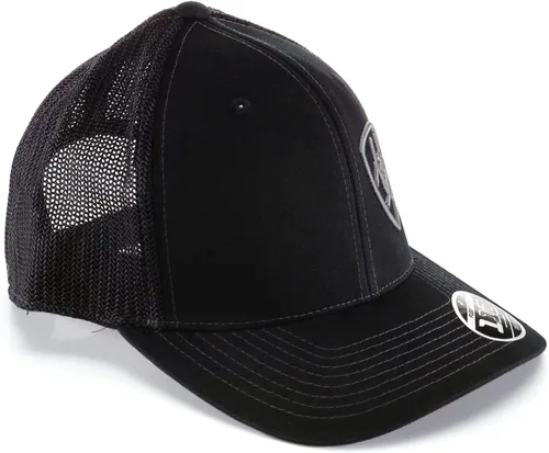 Vista 2 de ARIAT Gorra de malla Flexfit 110 para hombre, gorra clásica ajustable para comodidad durante todo el día