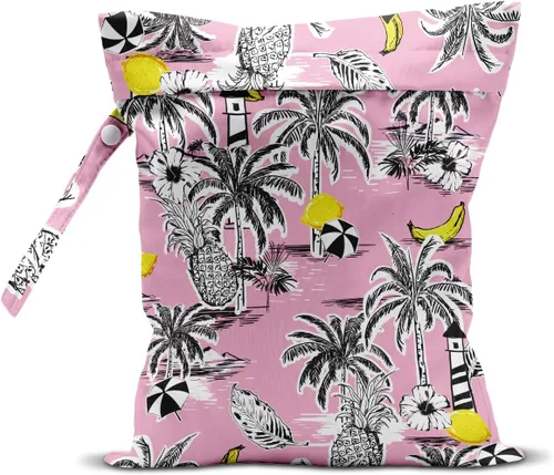 Vista 39 de Bolsa impermeable para traje de baño, bolsa húmeda y seca para playa y viaje, con cierre oculto, reutilizable para bebé, para trajes de baño Tortuga