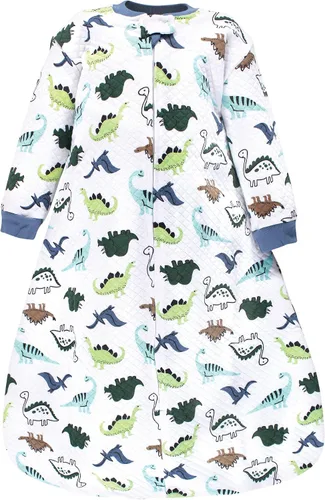 Vista 20 de Hudson Baby Saco de dormir unisex para bebé acolchado premium de manga larga y manta vestible Alce grande