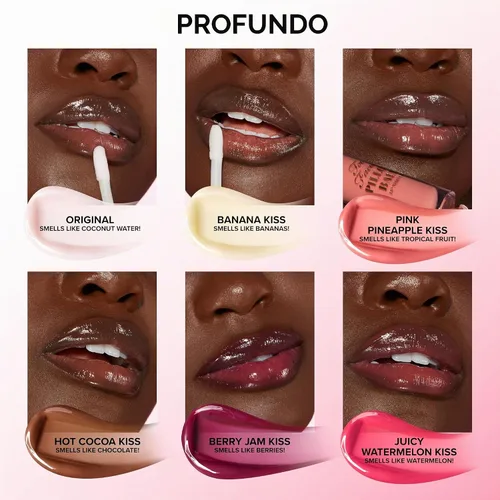 Vista 5 de Too Faced Pillow Balm Ultra-Hydrating Lip Treatment Liquid Lip Balm that Replenishes Lips with Hyaluronic Acid 01 Original (acabado semibrillante)