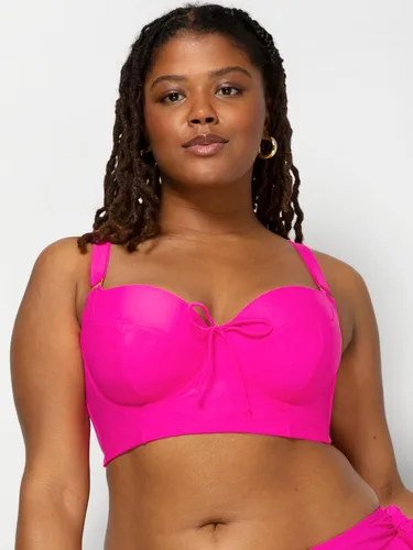Vista 6 de Smart & Sexy - Top de bikini extra grande con varillas largas forradas para mujer