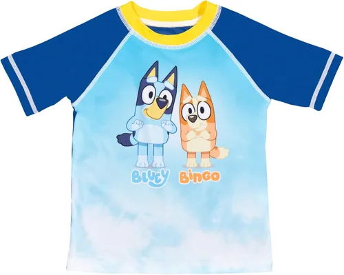 Vista 3 de Bluey Bingo Chilli - Conjunto de traje de baño y camiseta de camiseta para mamá