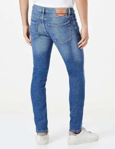 Vista 3 de Diesel Vaqueros D-Strukt Slim para hombre, azul