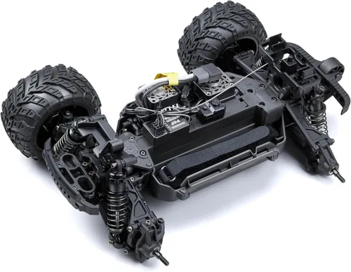 Vista 9 de UDIRC 1610S 3S sin escobillas RC Monster Truck, 56+ MPH Extreme Power Stunt Negro
