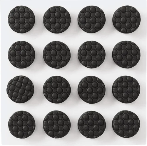 Vista 2 de Scotch Almohadillas adhesivas negras para parachoques, 40 unidades, almohadillas de goma autoadhesivas redondas de 3/8 pulgadas, parachoques de goma