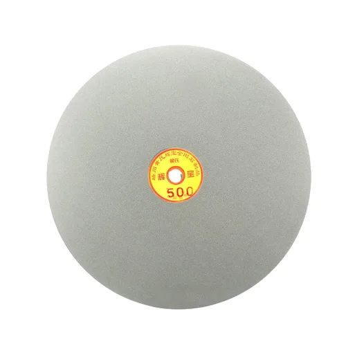 Vista 10 de uxcell Disco de lijado de pulido plano recubierto de diamante de grano 60 de 9.843 in de 10 pulgadas