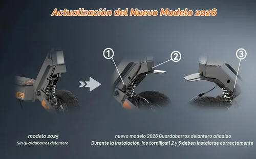 Vista 5 de KuKirin G2 Series, G3 Pro y G4 Scooter eléctrico para adultos, largo alcance G2-800W