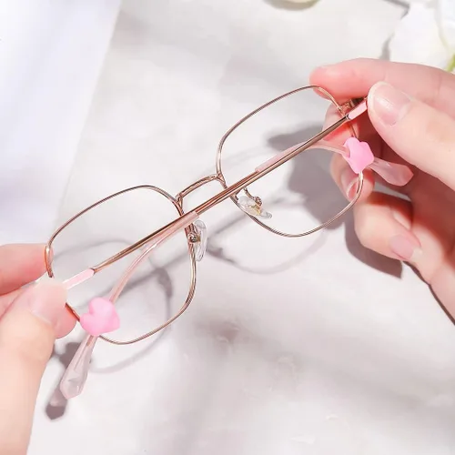 Vista 6 de 15 pares de retenedores de silicona para gafas, agarre para las orejas, ganchos para las orejas, soporte antideslizante, tapones para anteojos