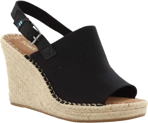 Vista 2 de TOMS - Sandalias de cuña para mujer Monica