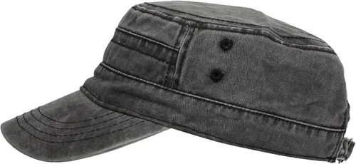 Vista 3 de WITHMOONS KZ40037 - Gorra de algodón lavado para hombre y mujer