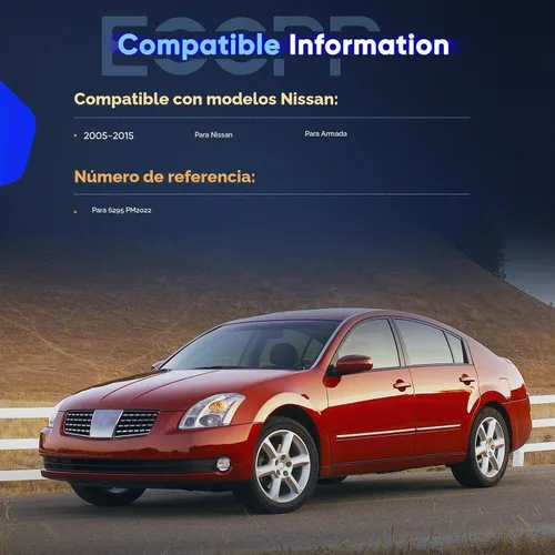 Vista 2 de ECCPP Soportes de elevación puntales Varillas Amortiguadores para Nissan para Armada 2005-2015