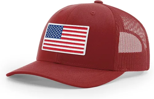 Vista 267 de Joe's USA Richardson 112 - Gorras de camionero con parche gráfico personalizado - Gorras estructuradas de cinco y seis paneles Richardson Premium